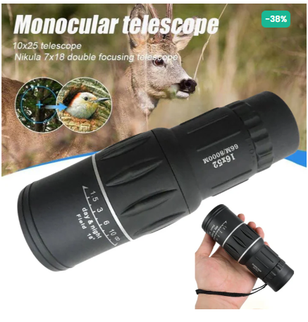 Telescopio Monocular Visión Optica HD